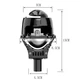 Комплект лінз BI-LED 2.5 дюйма G90A - зображення 3