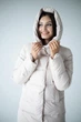 Зимняя женская куртка UF-Fashion ERNA-KL 40 молочный - изображение 5