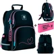 Шкільний рюкзак Kite Education Heart 13,25 л чорний K24-702M-1 (LED) - зображення 1