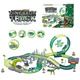 Дитячий автомобільний трек RC Toys, дино майданчик, 193 елементи. Green (140230) - зображення 2