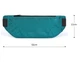 Сумка для бега и спорта на пояс 32х11 см RunningBag Влагозащитная Blue (R051078) - изображение 3