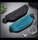 Спортивная сумка на поя RunBag для бега и спорта Влагозащитная Black (HbP051077) - изображение 10