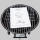 Вугільний гриль-барбекю круглий COMPACT GRILL - зображення 5