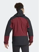 Туристична мембранна куртка Adidas Terrex Xploric RAIN.RDY Hiking jacket IB4266 Shadow Red / Black S - изображение 3