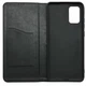 Чехол-книжка Leather Fold для Motorola G15 с подставкой, отделениями для карт, полная защита 360°, черный - изображение 2