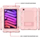 Чехол ARM Standart Apple iPad Mini 7 (2024) противоударный с откидной подставкой Pink - изображение 3