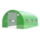 Теплиця садова Focus Garden 3x4,5x2 м парник з вікнами Зелена - зображення 2
