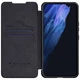 Кожаный чехол-книжка Nillkin Qin Pro Camshield для Samsung Galaxy S22+ Черный - изображение 5
