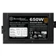 Блок питания SilverStone Strider Essential 650W 1xMB 3xMolex 1xCPU 6xSATA 4xPCle - изображение 4