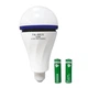 LED Лампа з акумулятором аварійна FA-6920 (цоколь E27 / 20W / 3W від АКБ (2*18650 замінені) / до 4 годин / 6800K) - зображення 1