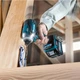 Акумуляторний ударний гайкокрут Makita XGT 40 V MAX TD 001 GM201 2 акб 4 Ah, з/у, кейс (TD001GM201) - зображення 4
