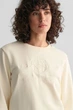 Жіночий білий світшот REG TONAL SHIELD C-NECK Gant XS 4200663 - изображение 4