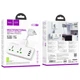 Сетевой удлинитель HOCO AC11A Voyage 2 розетки 1C3A 3xUSB 1xType-C White (6942007607063) - изображение 7