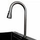 Кухонна мийка AQUAMARIN ATHENA 7545 platinum Black - зображення 6