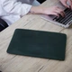 Шкіряний чохол для MacBook Air 13" 2018-2025 INCARNE Gamma Plus Зелений - зображення 4
