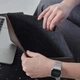Кожаный чехол для MacBook Air 13" 2018-2025 INCARNE Gamma Plus Коричневый - изображение 4