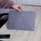 Кожаный чехол для MacBook Air 13" 2018-2025 INCARNE Gamma Plus Серый - изображение 5