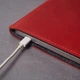 Кожаный чехол для MacBook Air 13" 2018-2025 INCARNE Free Port Plus Красный - изображение 7