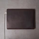 Кожаный чехол для MacBook Air 13" 2018-2025 INCARNE Free Port Plus Коричневый - изображение 6