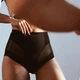 Трусики с высокой талией женские 42 черный - изображение 4