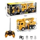 Игрушечная машинка грузовик автокран на пульте радиоуправления DH Toys автокран на аккумуляторе - изображение 3