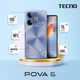 Мобильный телефон Tecno POVA 6 (LI7) 8/256GB Interstellar Blue UA - изображение 6