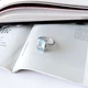 Срібна каблучка з натуральним топазом 9.91ct, вага виробу 5,82 гр (2165972) - зображення 3