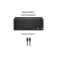 Клавіатура Logitech MX Keys Mini для MAC Wireless UA Space Grey (920-012652) - изображение 4