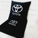 Плед та подушка автомобільні з вишивкою логотипа Toyota Чорний + Чохол для зберігання (0735) - изображение 5