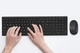 Беспроводная клавиатура-мышь Jelly Comb, KUS015 2,4G Черный - изображение 12