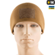 Зимова шапка M-Tac Watch Cap Elite фліс (270г/м2) з липучкою Coyote Brown койот S - зображення 2