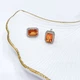 Срібні сережки з блакитним кварцом 18.54ct. - зображення 8