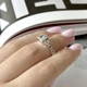 Серебряное кольцо с натуральным топазом 1.933ct, вес изделия 3,59 гр (2166054) - изображение 5
