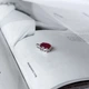 Серебряная подвеска с рубином 3.142ct (2157847) - изображение 4