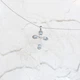 Серебряное колье с натуральным топазом 1.099ct, вес изделия 3,87 гр (2167617) - изображение 5