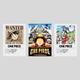 Набір постерів аніме One Piece / Плакати Ван Піс / 3 шт А3 - изображение 1