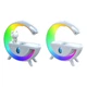Зволожувач повітря Астронавт з RGB підсвічуванням та USB антигравітаційний крапельний Білий - зображення 3
