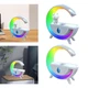 Зволожувач повітря Астронавт з RGB підсвічуванням та USB антигравітаційний крапельний Білий - зображення 4