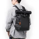 Рюкзак rolltop Tangcool TC-705 черный - изображение 5