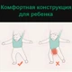 Вожжи Ходунки Детские ремни для поддержки хождения для детей Aiebao Красные - изображение 2
