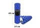 Массажный ролик EasyFit Grid Roller PRO 45 см Синий - изображение 1