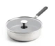 Сотейник зі скляною кришкою KitchenAid СSS СС005704-001 26 см 3.6 л сріблястий - зображення 1