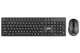Комплект клавіатура та миша 2E MK420 WL, EN/UK/RU, чорний - изображение 2