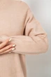 Светр жіночий вовняний колір бежевий розмір L-XL 244R0390 - изображение 5