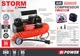 Автомобильный компрессор STORM Bi-Power 20400 10Атм 85л/мин 360Вт насос для подкачки шин STM03523 - изображение 8