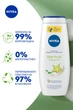 Гель-уход для душа NIVEA Карамболь и масло монои 500 мл (4006000107974/9005800317892) - изображение 4