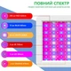 Фітолампа для рослин, ефективність 2000W, споживання 30W на 312 led діодів, 3 режими світіння повного спектру - зображення 12
