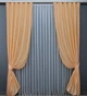 Комплект готових штор VR-Textil Атлас № 797ш Персиковий 150х270 см 2 шт (30-576) - зображення 2