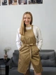 Фартук официанта, бармена, кондитера Vsetex Cappuccino Classic Бежевый - изображение 1