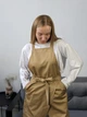 Фартук официанта, бармена, кондитера Vsetex Cappuccino Classic Бежевый - изображение 2